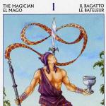 Arcana Magician: Betydning og beskrivelse Tarot som betyr periodekortmagiker