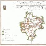 Smolensk province Map of the Gzhatsky district of the Smolensk province in 1812