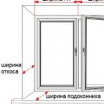 Technology for self-installation of PVC windows How to install a plastic window yourself
