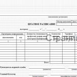 Order to change the staffing table