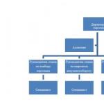 Organizational structure of the HR department