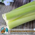 Salads with stem celery - preparing recipes and relieving the body